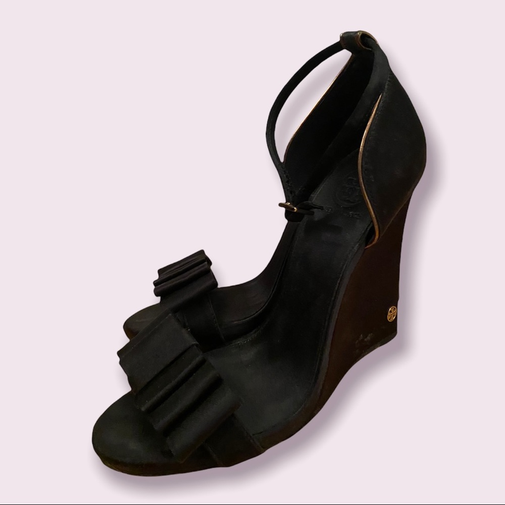 Tory Burch evening platform sandals